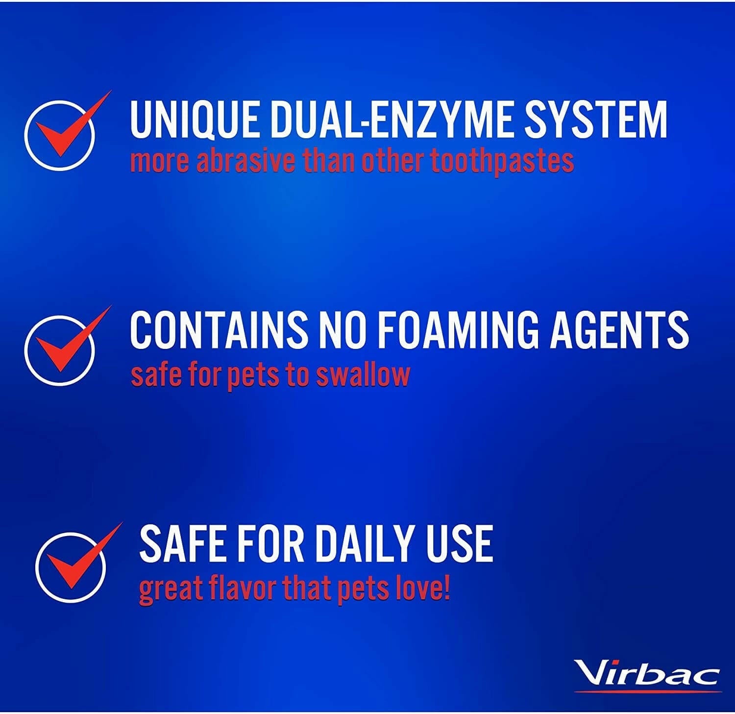 Virbac C.E.T. Enzymatic Toothpaste for Dogs & Cats, 2.5 oz - Seafood Flavor